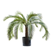 80cm 21 Leaves Faux Cycus Palm