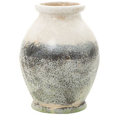 Cream Latte Ceramic Vase