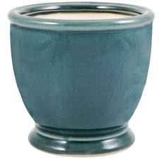 Teal Ocean Ceramic Plant Pot (Set of 2)