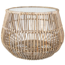 Natural Haiti Rattan Side Table