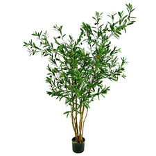 155cm Potted Faux Olive Tree