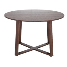 Olwen Oak Wood Round Dining Table