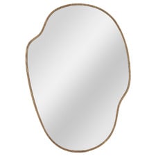 Jasmine Oak Wood Wall Mirror