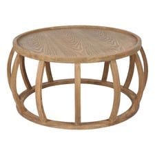 Myers Round Rubberwood Coffee Table