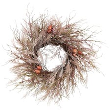 66cm Pink Christmas Wreath