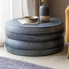 Isandro Round Aluminium Coffee Table