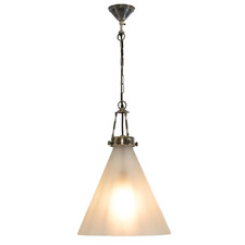 Gadsden Large Frosted Glass Hanging Lamp