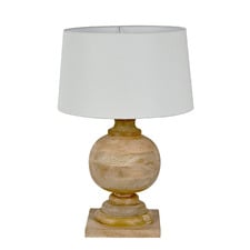 Albus Mango Wood Table Lamp Base