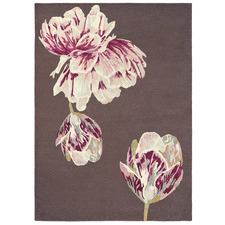 Aubergine Tranquility Hand-Tufted Rug