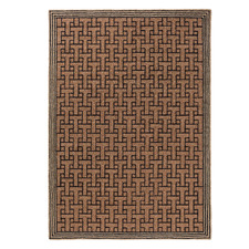 Brown T Monogram Outdoor Rug