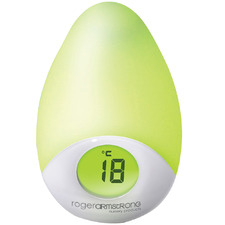 Baby Studio Tear Drop Colour Changing Night Light & Thermometer