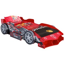 Red Speed Racing Single Bed