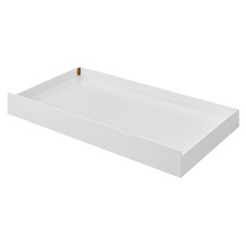 White Anaheim King Single Trundle Bed