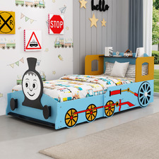 Dewey Long Single Adjustable Train Bed