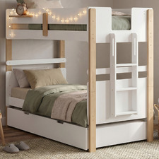 Ethan Single Bunk Bed with Trundle