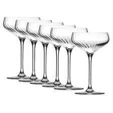 Lumi 290ml Crystalline Cocktail Glasses (Set of 6)