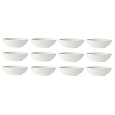 Casual White Evolve 7cm Porcelain Sauce Dishes (Set of 12)