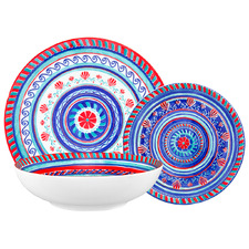 12 Piece Amalfi Porcelain Dinner Set
