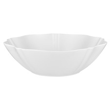 Florence Scalloped Porcelain Serving Bowl