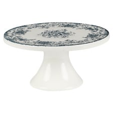 Rosetta Porcelain Footed Cake Stand