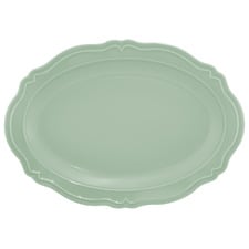 Florence Scalloped Rim 35cm Porcelain Platter