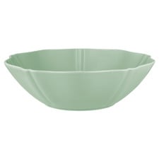 Florence Scalloped Porcelain Serving Bowl
