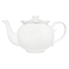 Florence Scalloped 1L Porcelain Teapot