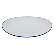 Cafe Blue Oval Porcelain Platter