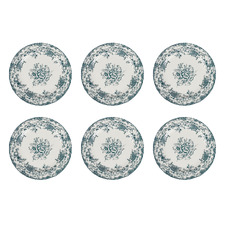 Rosetta Porcelain Side Plates (Set of 6)
