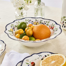 Frutta Scalloped 29cm Porcelain Serving Bowl
