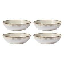 Leros 22cm Stoneware Pasta Bowls (Set of 4)