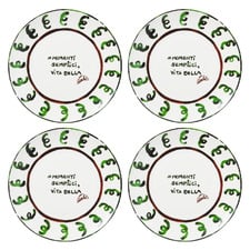 Momenti Porcelain Coupe Side Plates (Set of 4)