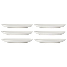 Cordone Porcelain Appetiser Plates (Set of 6)