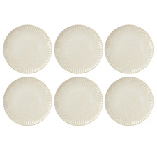 Il Mare 27cm Stoneware Coupe Dinner Plates (Set of 6)