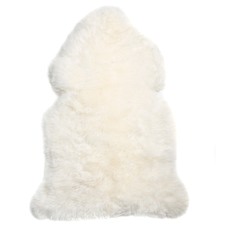 Natural White Sheepskin Rug