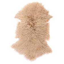 Toffee Mongolian Sheep Rug