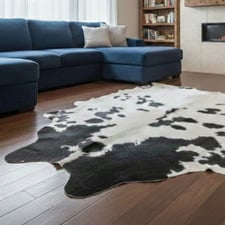 Friesian Natural Cow Hide