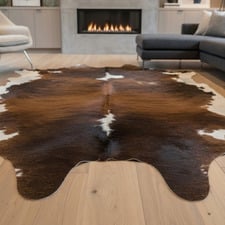 Normand Natural Cowhide Rug