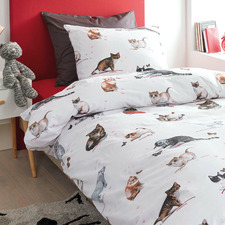Cute Cats Cotton Single Quilt Cover Set