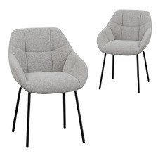 Gwyneth Upholstered Dining Chairs (Set of 2)
