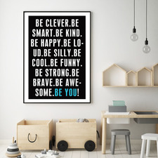 Be You (Boys) Printed Wall Art