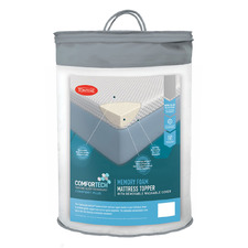 Comfortech Memory Foam Queen Mattress Topper