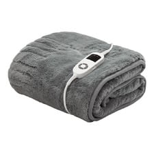 Faux Mink Heated Throw