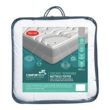 Coolmax Reversible Quilted Mattress Topper