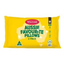 Aussie Favourite Medium Standard Pillows (Set of 2)