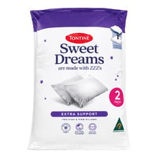 Sweet Dreams High & Firm Standard Pillows (Set of 2)