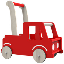Kids' Red Moover Line Push Fire Engine Truck