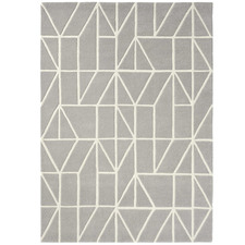 Grey Viso Hand-Tufted Wool Rug