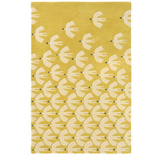 Ochre Faora Hand-Tufted Wool Rug