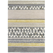 Taupe Raita Hand-Tufted Wool Rug